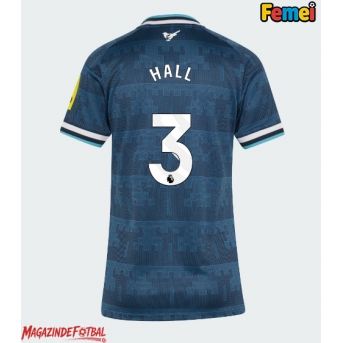 Newcastle United Lewis Hall #3 Tricou Fotbal Replică 2026-27 Femei Deplasare